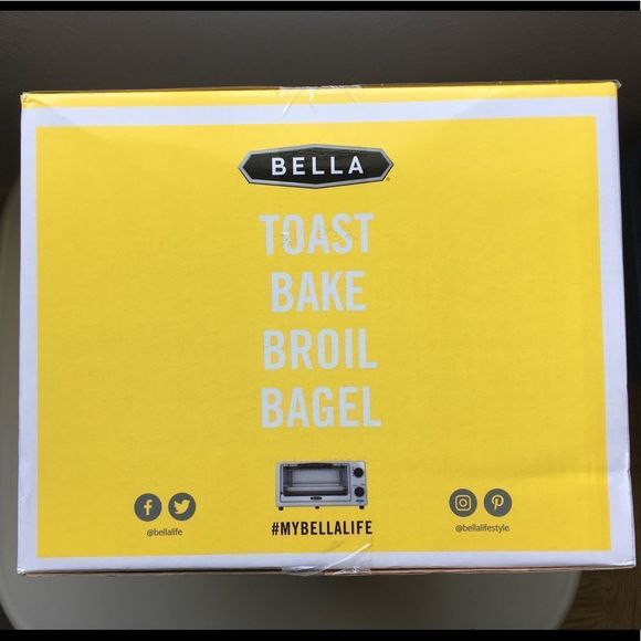 Bella 4-Slice Stainless Steel Toaster Oven - Picture 12 of 13